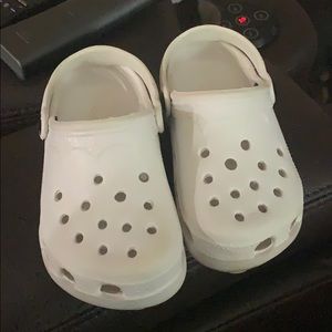 White kids sandals